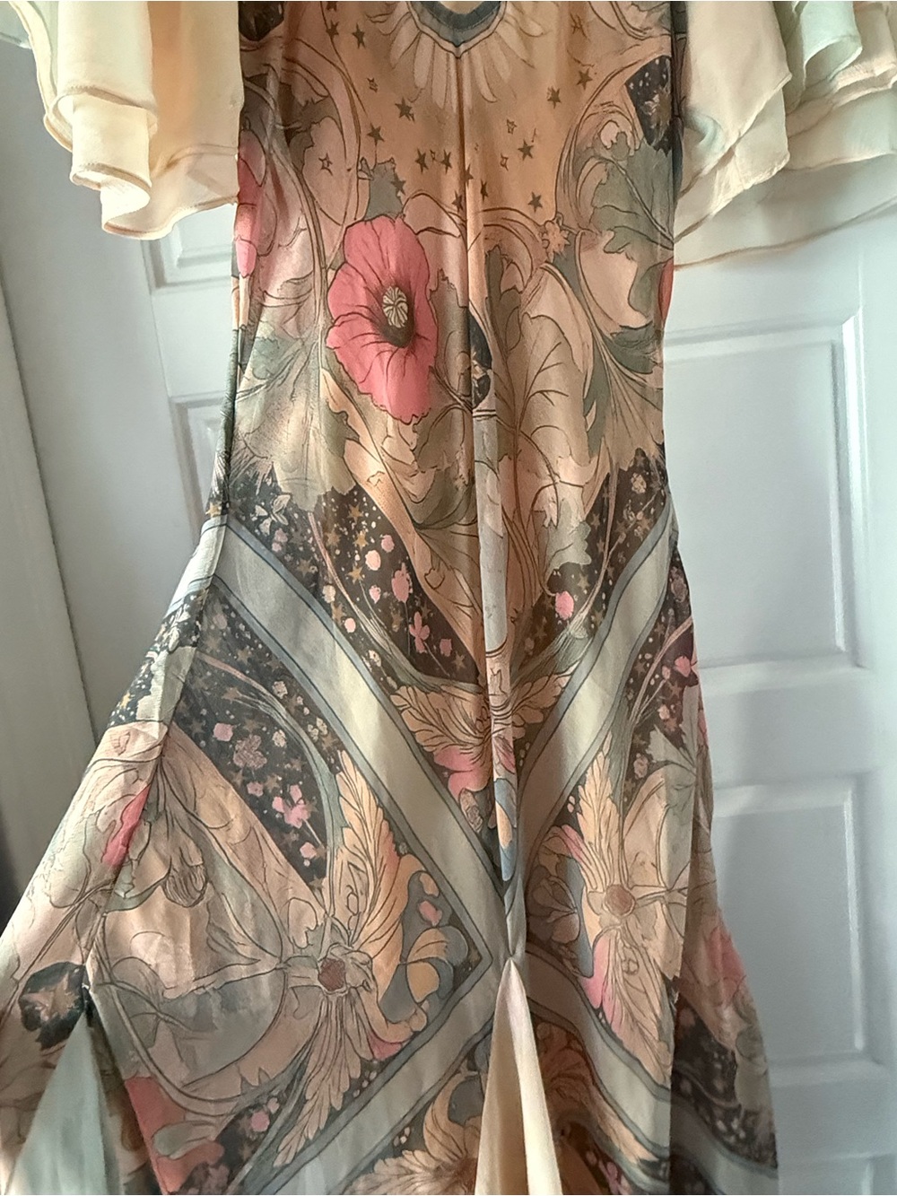 Free People celestial nights maxi dress boho flirty NWT small - Picture 7 of 10